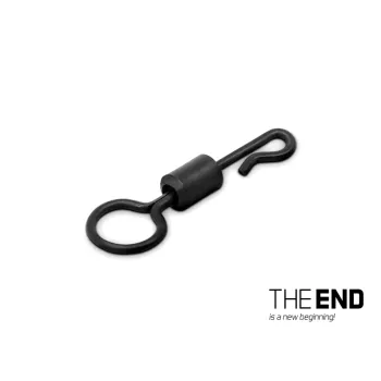 Vârtej cu agrafă rapidă Delphin THE END Quick Swap Heli / 10buc-1