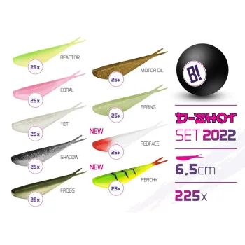 Set de momeli BOMB D-SHOT set 2022 6,5cm / 225buc-1