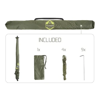 Umbrelă cu perete lateral Delphin THUNDER FullWALL-1