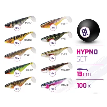Set de momeli BOMB Hypno 13cm / 100buc-1