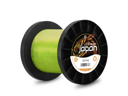 Monofilament Delphin JAPAN Origin / Galben fluo-1