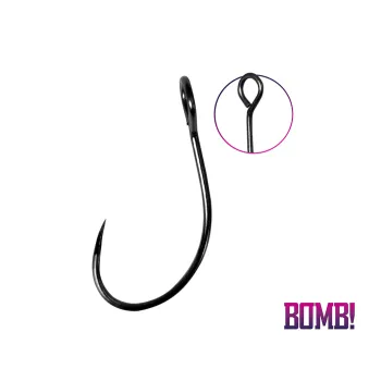 BOMB! HardLURE cârlig crank fără barbetă / 10buc-1