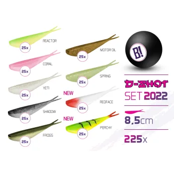 Set de momeli BOMB D-SHOT set 2022 8,5cm / 225buc-1