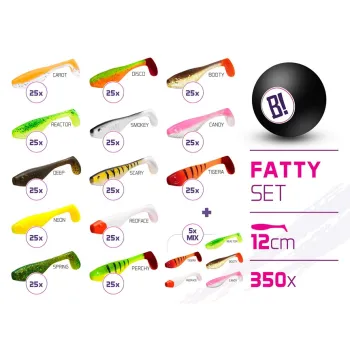 Set de momeli BOMB Fatty 12cm / 350buc-1