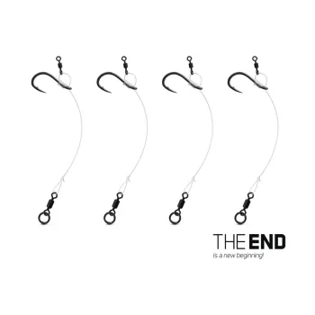 Montură Delphin THE END CHOD Rig 4buc-1