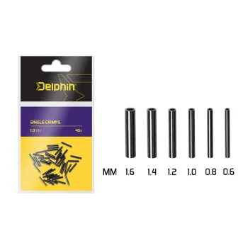 Delphin Single CRIMPS / 40buc-1