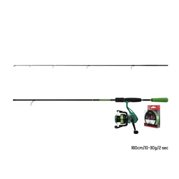 Combo spinning Delphin GreenSPIN-1