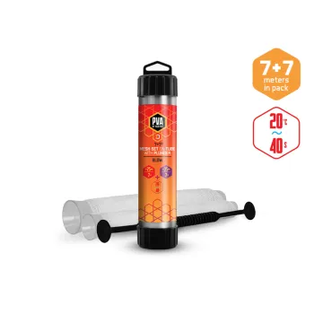 Delphin PVA n’tastic plasă cu TUB+TIJĂ  SET 2în1 / 7+7 m-1