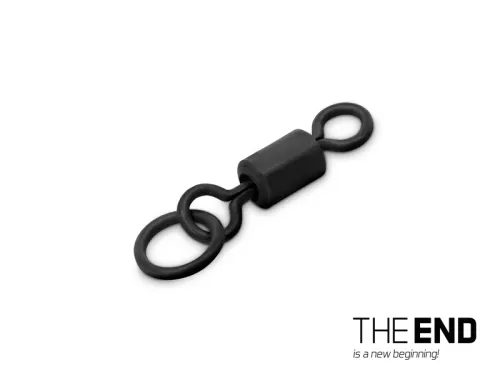 14-Vartej-pentru-crap-cu-inel-Delphin-THE-END-Ring-Swivel---10buc