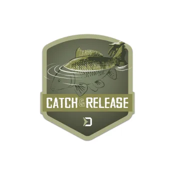 Sticker Delphin CATCH and RELEASE-1