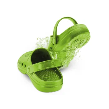 Saboți Delphin OCTO / verde lime-1