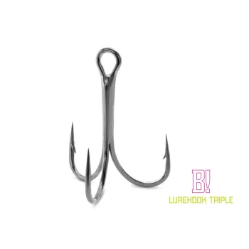 Ancoră Delphin B! LureHook TRIPLE / 6buc-1