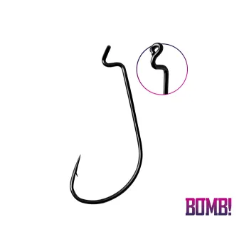 Cărlig BOMB! D-SHOT OFFS WORM / 5buc-1