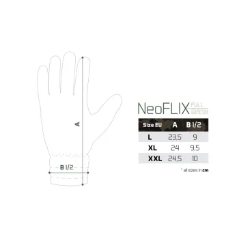 Mănuși neopren cu căptușeală Delphin NeoFLIX Banx-1