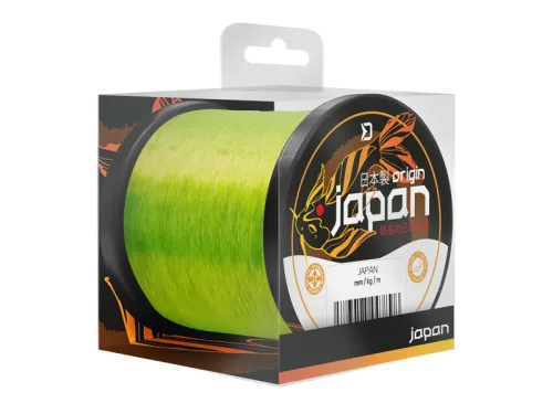 Monofilament Delphin JAPAN Origin / Galben fluo-1