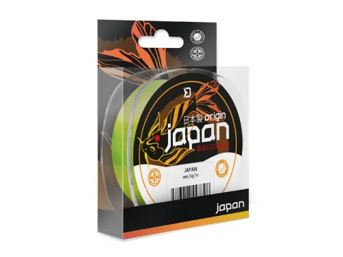 Monofilament Delphin JAPAN Origin / Galben fluo-1